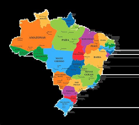brazil state capitals|List of Brazil States and Capitals (Estados E Capitais Do Brasil).